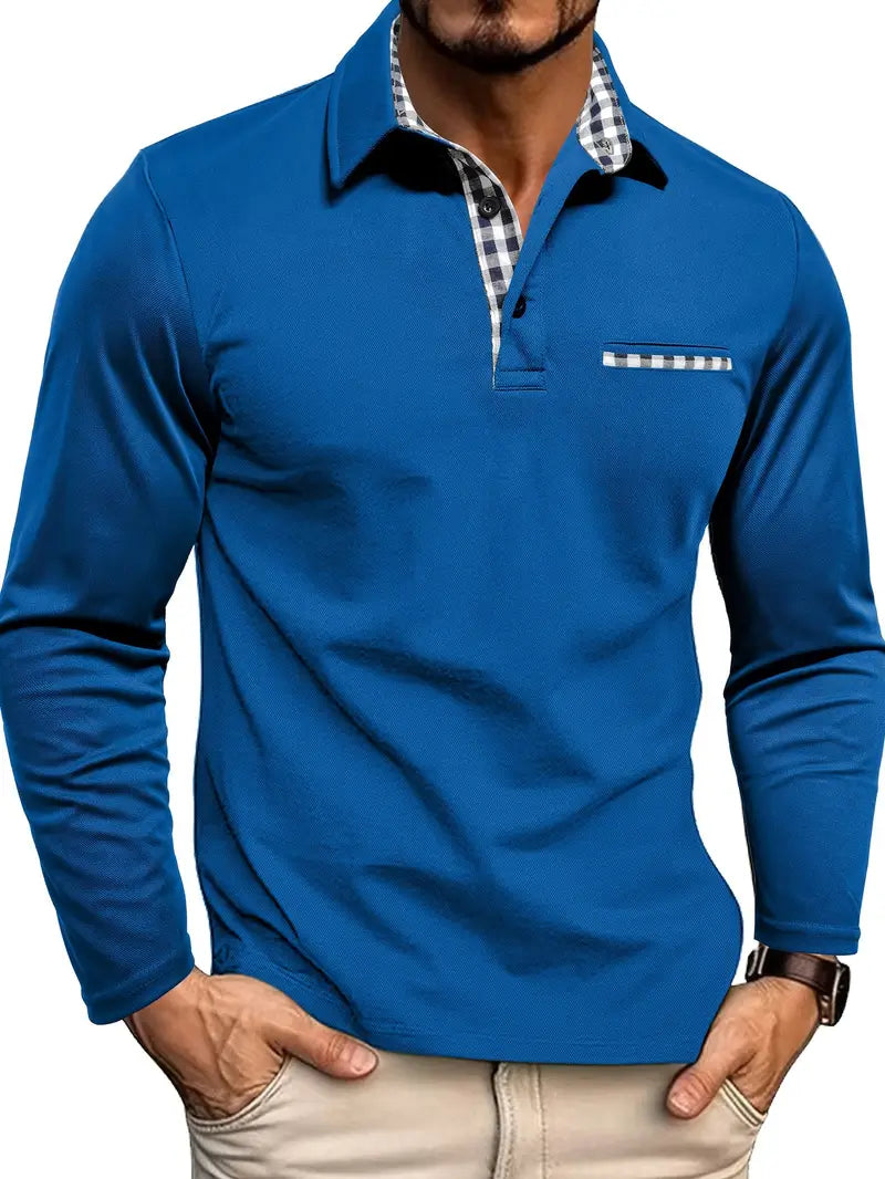 LAURENT MONACO | POLO À MANCHES LONGUES POUR HOMME