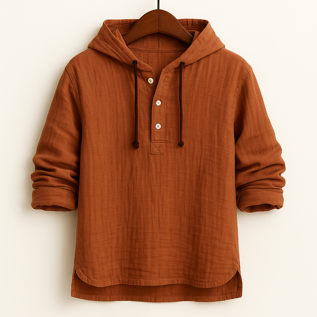 LAURENT MONACO | CHEMISE À CAPUCHE
