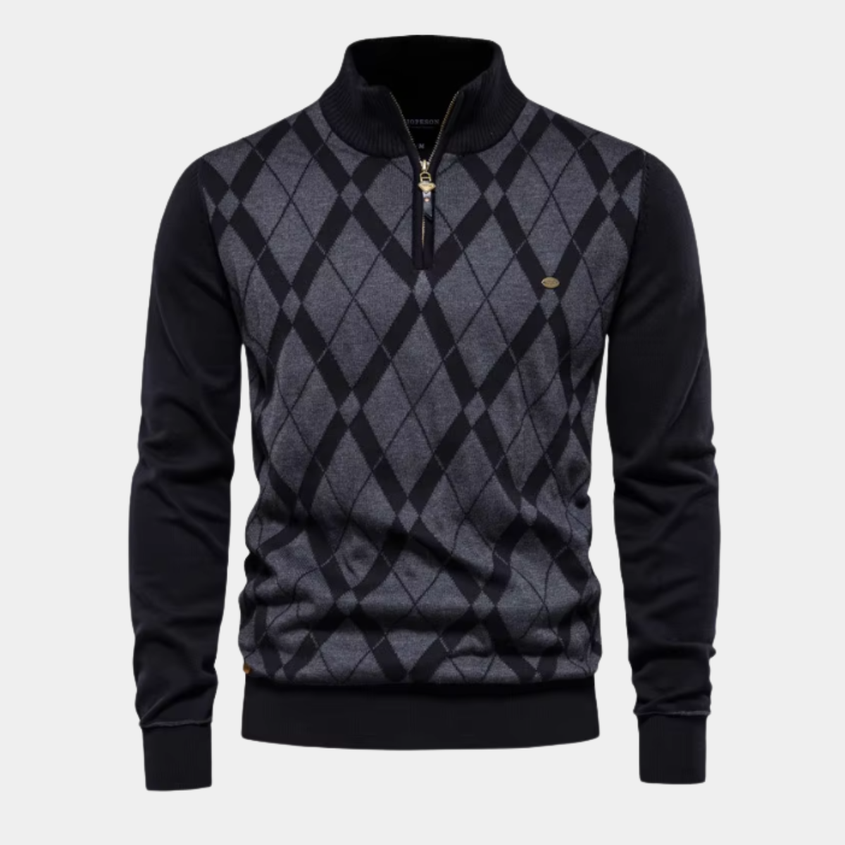 DUMONT LYON™ | PULL HOMME AVEC MI-ZIP