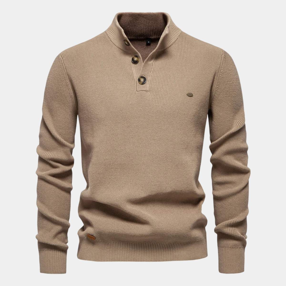 LAURENT MONACO  | PULL HOMME AVEC DESIGN À BOUTONS