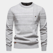 LAURENT MONACO | MAILLE HOMME À MOTIF CARREAU
