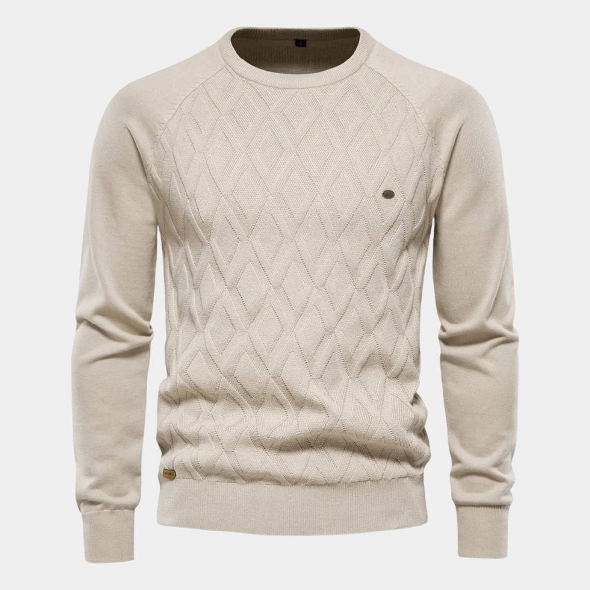 LAURENT MONACO  | PULL HOMME À CARREAUX
