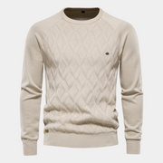 LAURENT MONACO  | PULL HOMME À CARREAUX