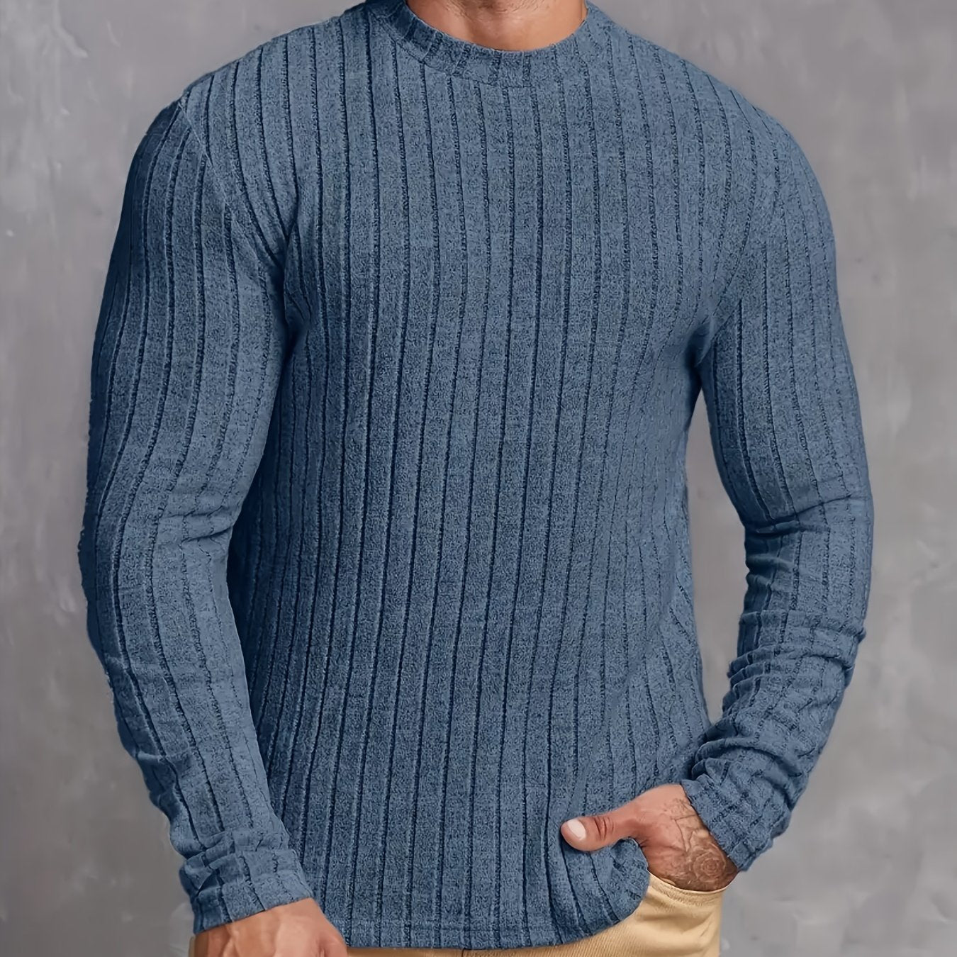 LAURENT MONACO | PULL À RAYURES COTONNÉES POUR HOMMES