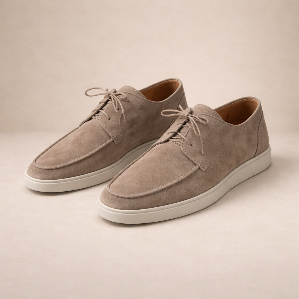 LAURENT MONACO | MOCASSINS À LACETS CLASSIQUES POUR HOMMES