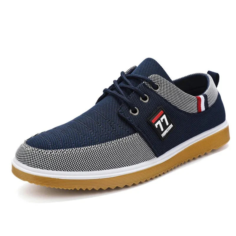 LAURENT MONACO | CHAUSSURES LOAFER EN CANVAS POUR HOMMES