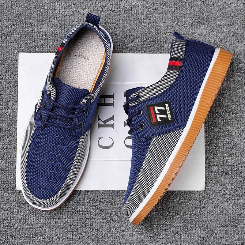 LAURENT MONACO | CHAUSSURES LOAFER EN CANVAS POUR HOMMES
