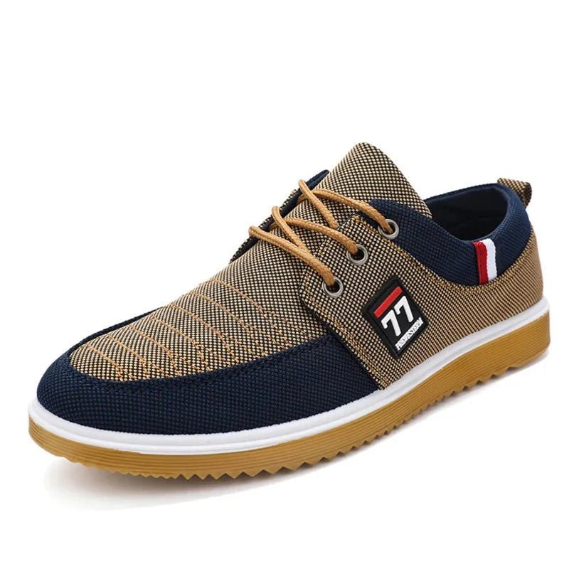 LAURENT MONACO | CHAUSSURES LOAFER EN CANVAS POUR HOMMES