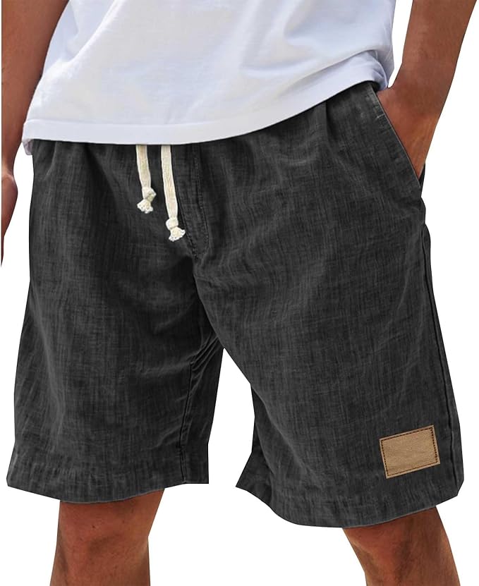 LAURENT MONACO | SHORT EN LIN D'ÉTÉ POUR HOMME