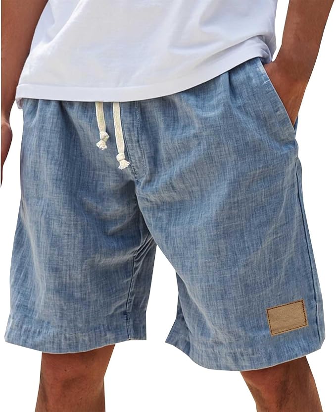 LAURENT MONACO | SHORT EN LIN D'ÉTÉ POUR HOMME