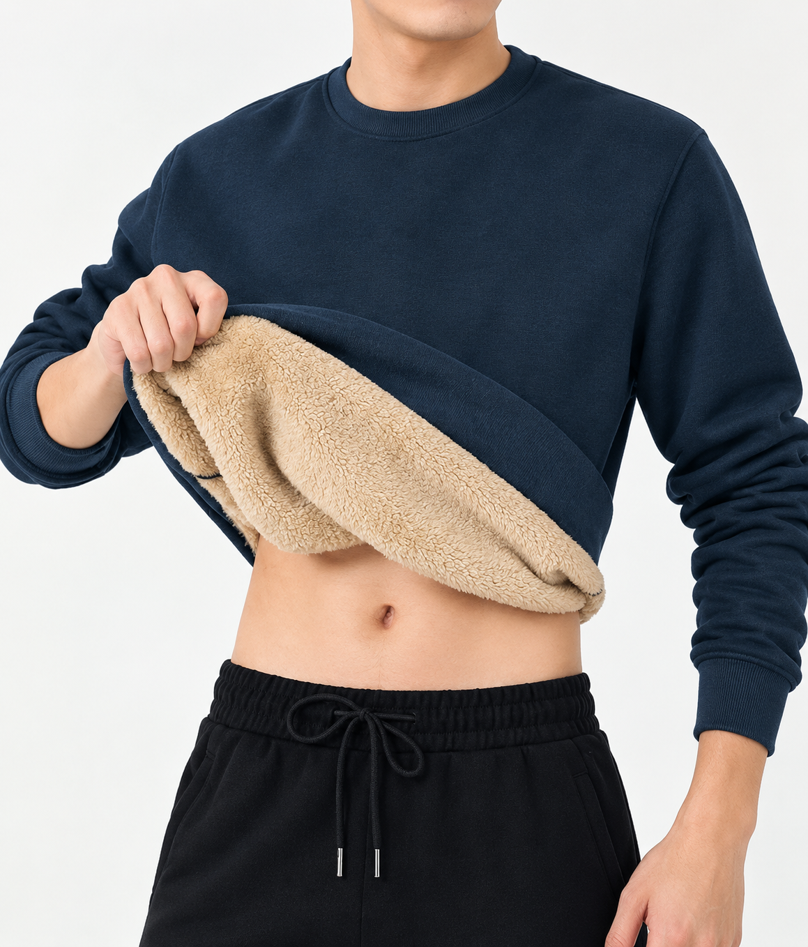 LAURENT MONACO | PULL À COL ROND CLASSIQUE POUR HOMMES