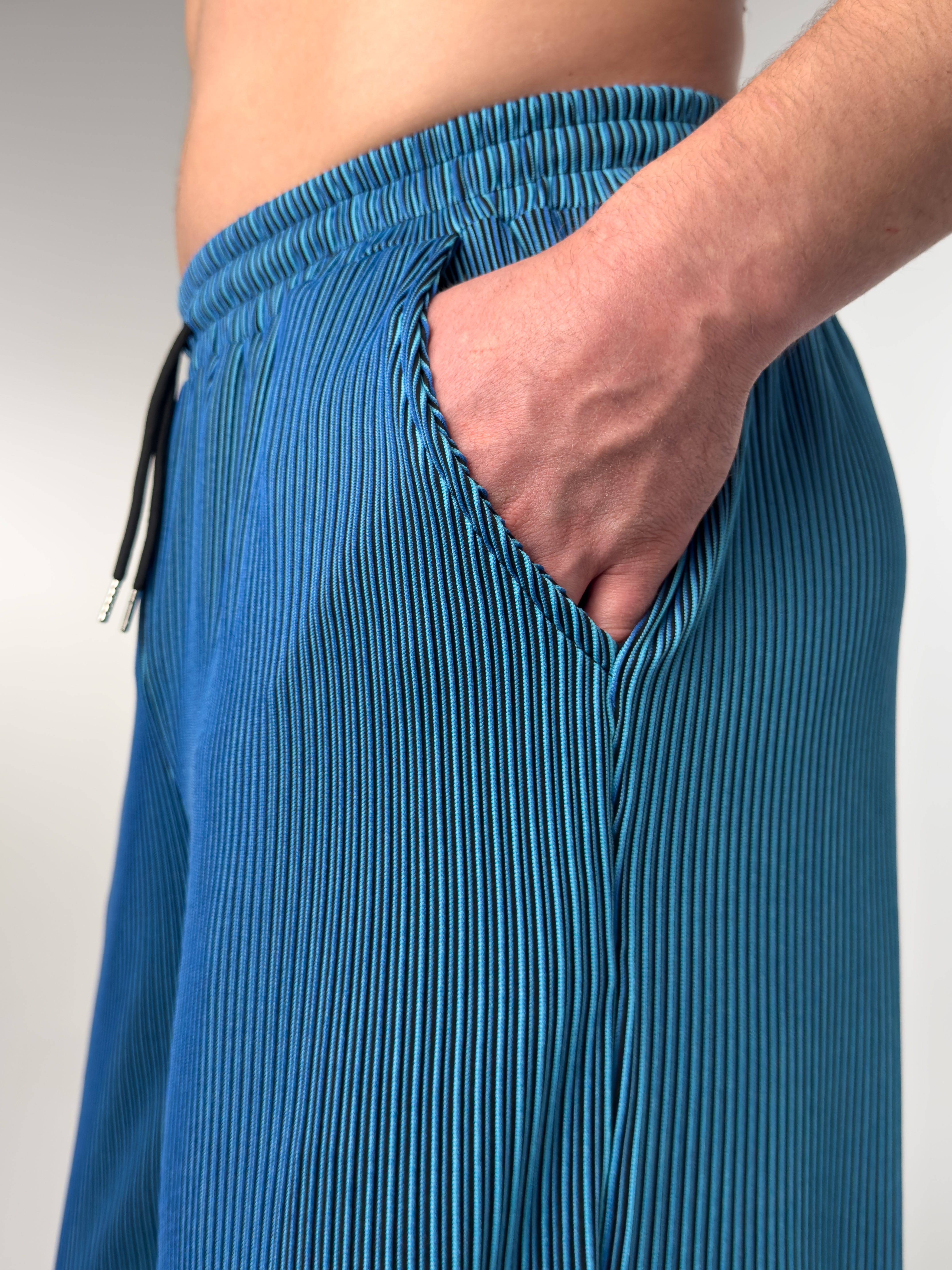 LAURENT MONACO | PANTALON DROIT À RAYURES POUR HOMMES
