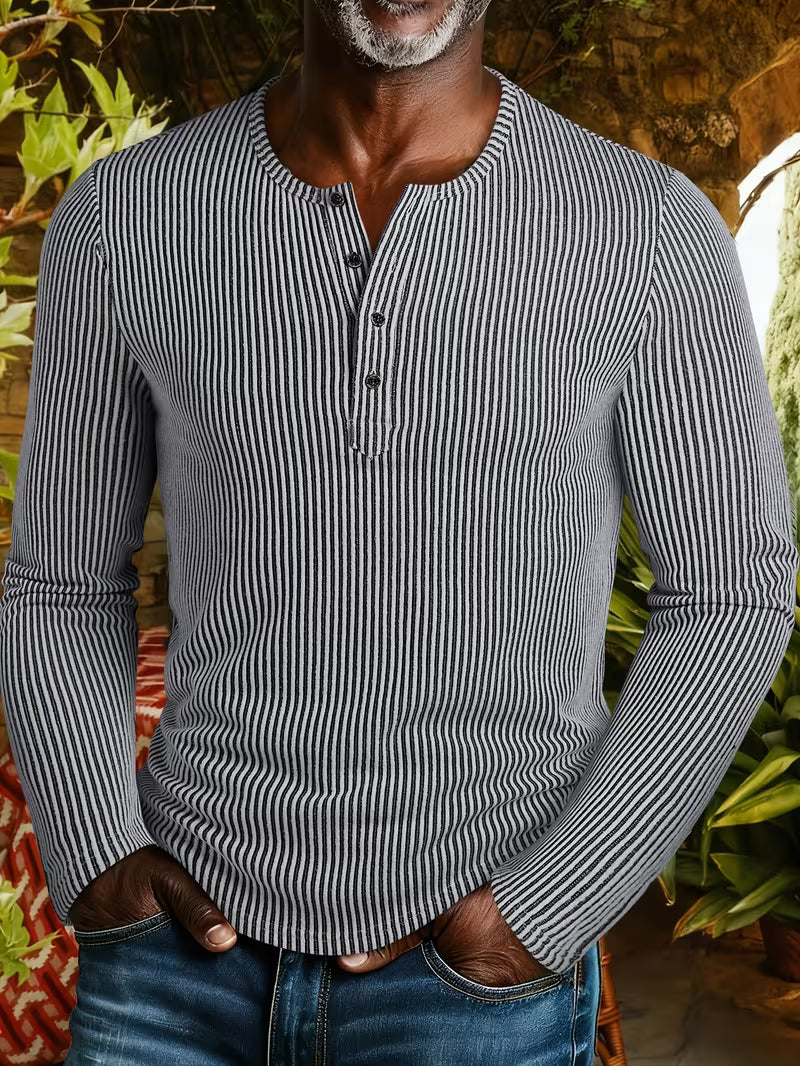 LAURENT MONACO | CHEMISE EN MAILLE D’HIVER RÉSISTANTE POUR HOMME