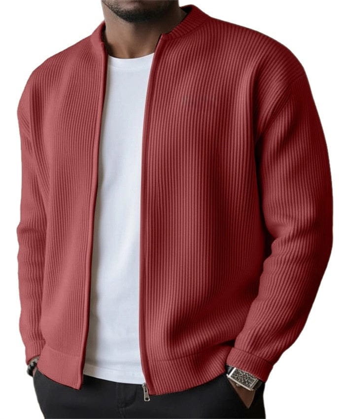 LAURENT MONACO | CARDIGAN À COUTURES COULISSÉES POUR HOMMES