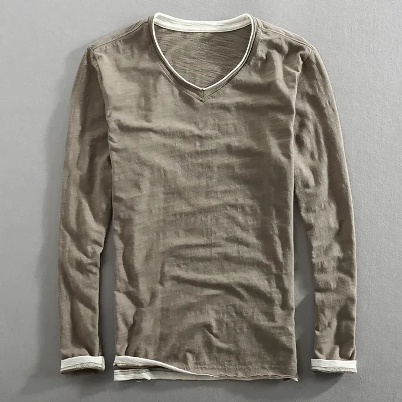 LAURENT MONACO | CHEMISE À MANCHES LONGUES EN COTON