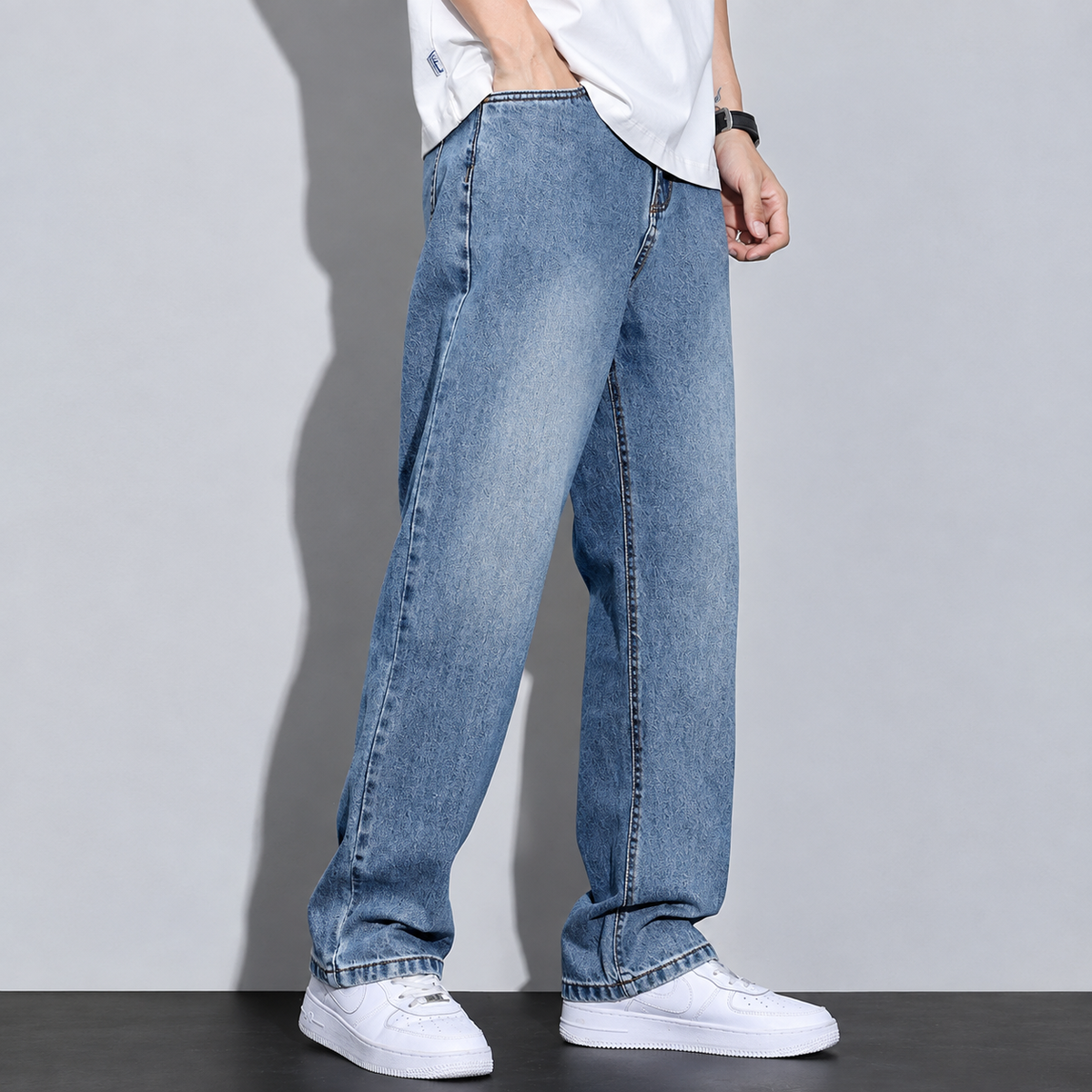 LAURENT MONACO | JEANS BAGGY POUR HOMMES
