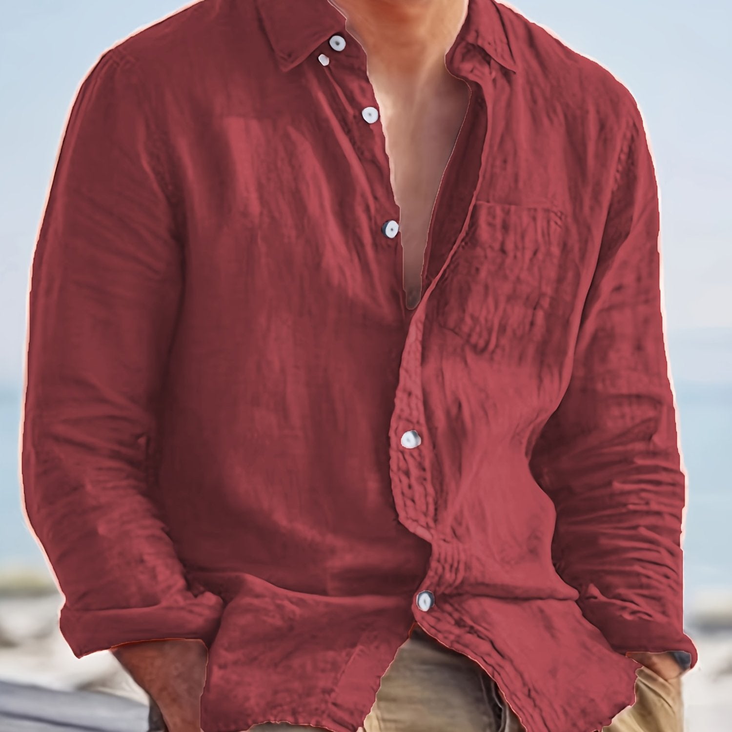 LAURENT MONACO | CHEMISE COTON POUR HOMMES