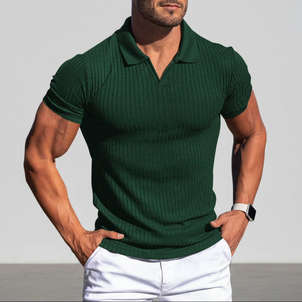 LAURENT MONACO | POLO STRUCTURÉ POUR HOMMES