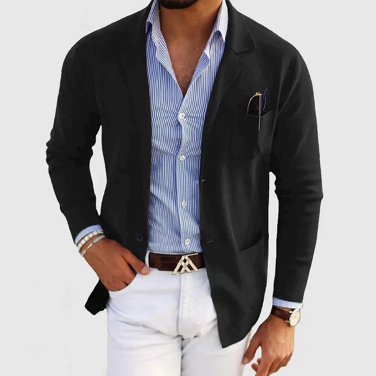 LAURENT MONACO | VESTE DE LUXE EN MATÉRIAU SOUPLE POUR HOMME