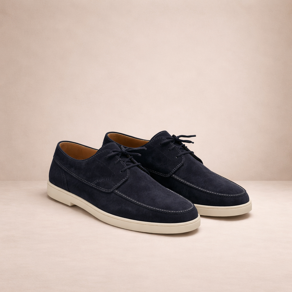 LAURENT MONACO | MOCASSINS À LACETS CLASSIQUES POUR HOMMES