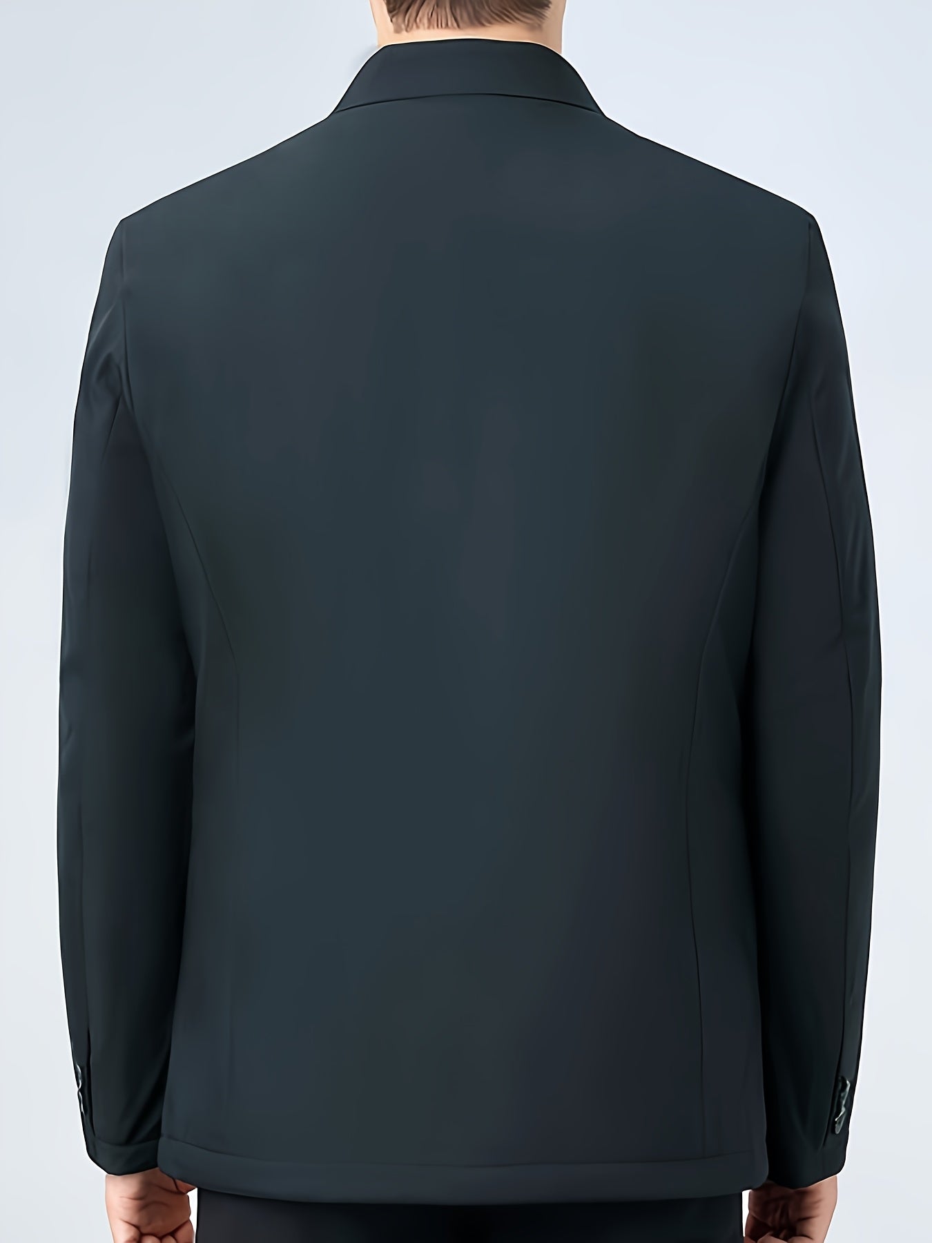 LAURENT MONACO | VESTE À COL À REVERS ET FERMETURE ÉCLAIR POUR HOMMES