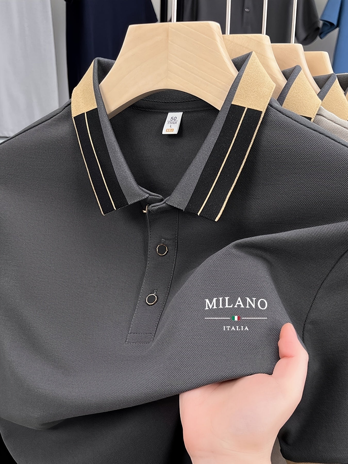 LAURENT MONACO | POLO MILANO MODERNE POUR HOMMES