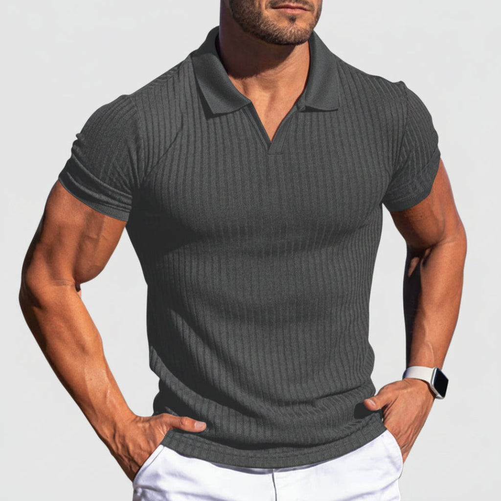 LAURENT MONACO | POLO STRUCTURÉ POUR HOMMES