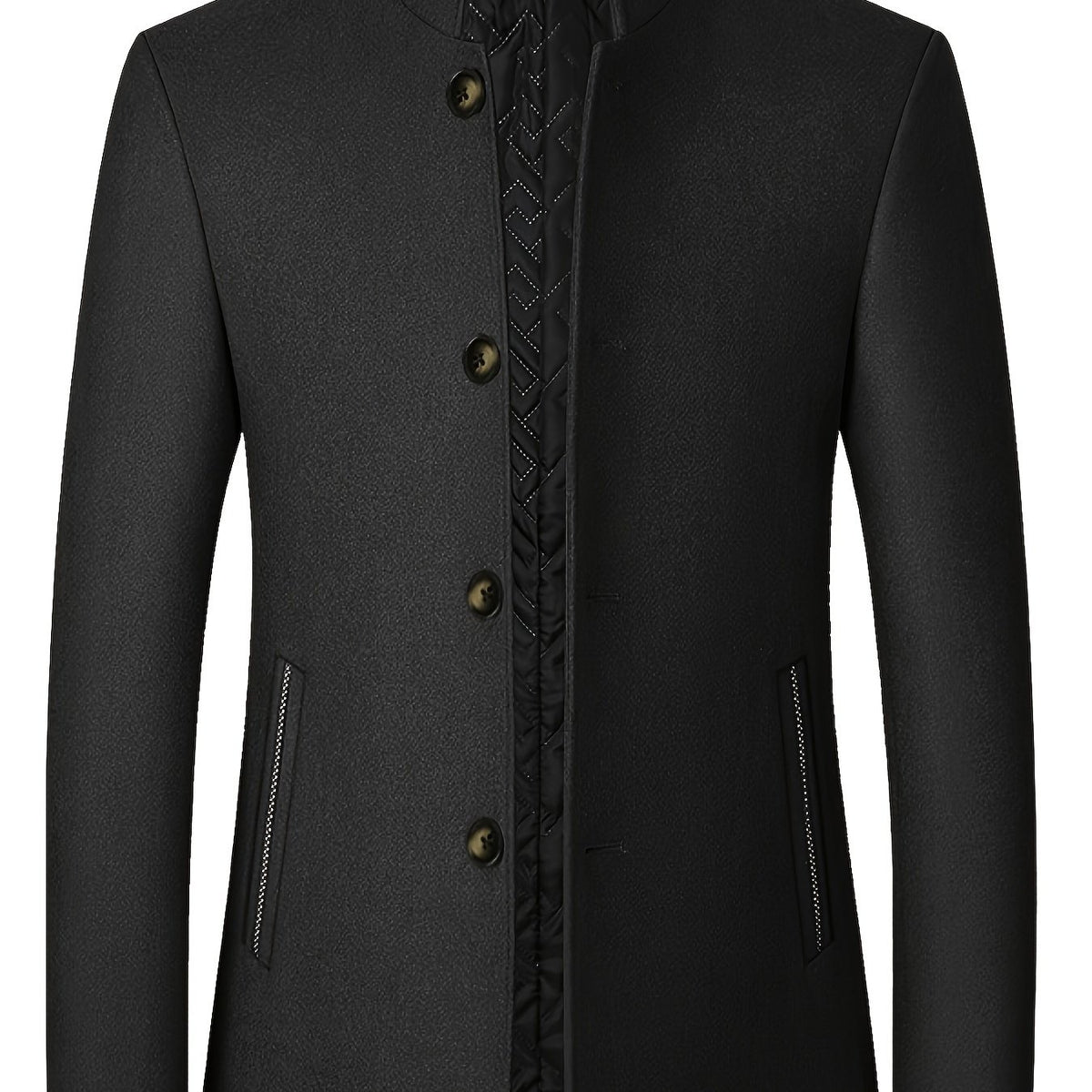 LAURENT MONACO | VESTE À COL MONTANT POUR HOMMES