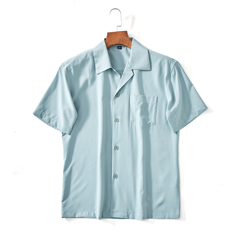 LAURENT MONACO | CHEMISE COL CUBAIN POUR HOMMES