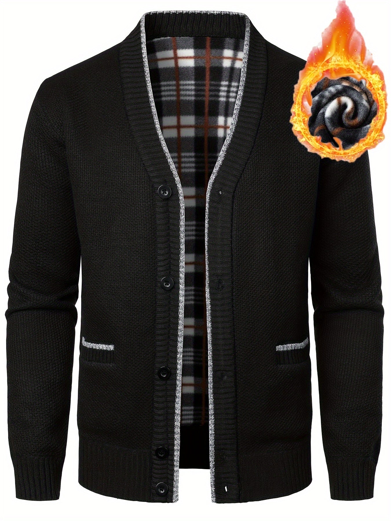 LAURENT MONACO | CARDIGAN EN MAILLE POUR HOMMES