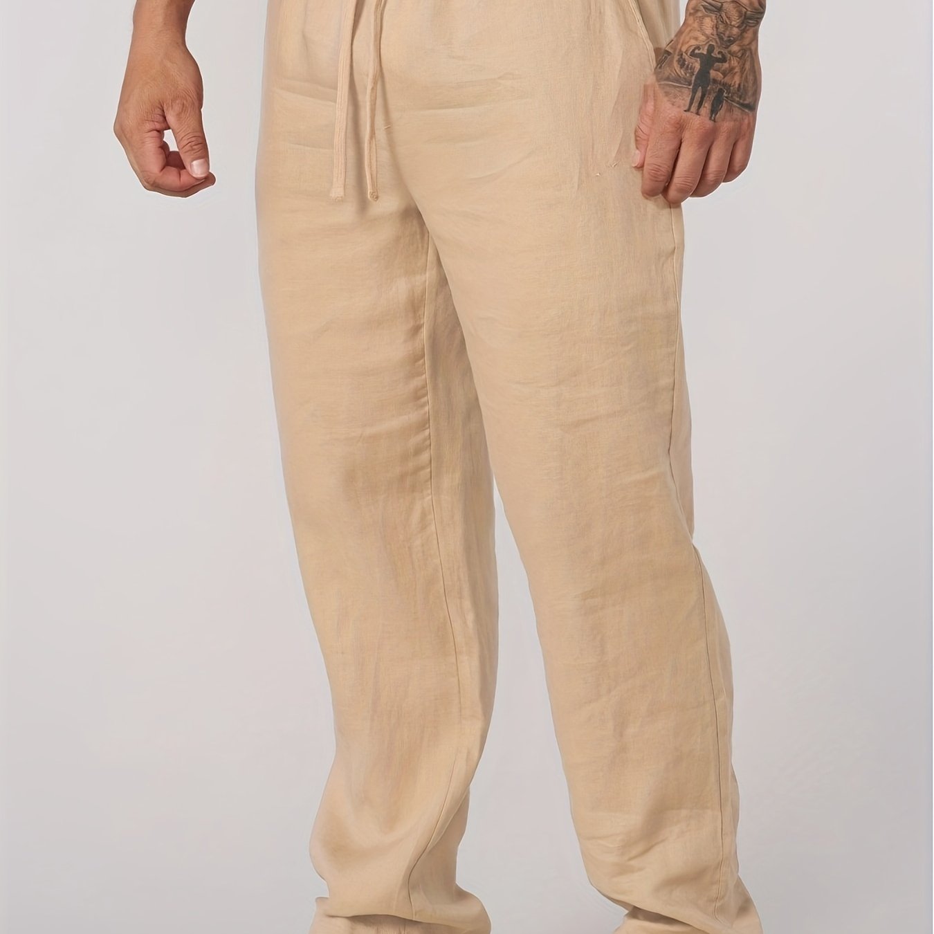LAURENT MONACO | PANTALON À CORDON DE SERRAGE POUR HOMMES
