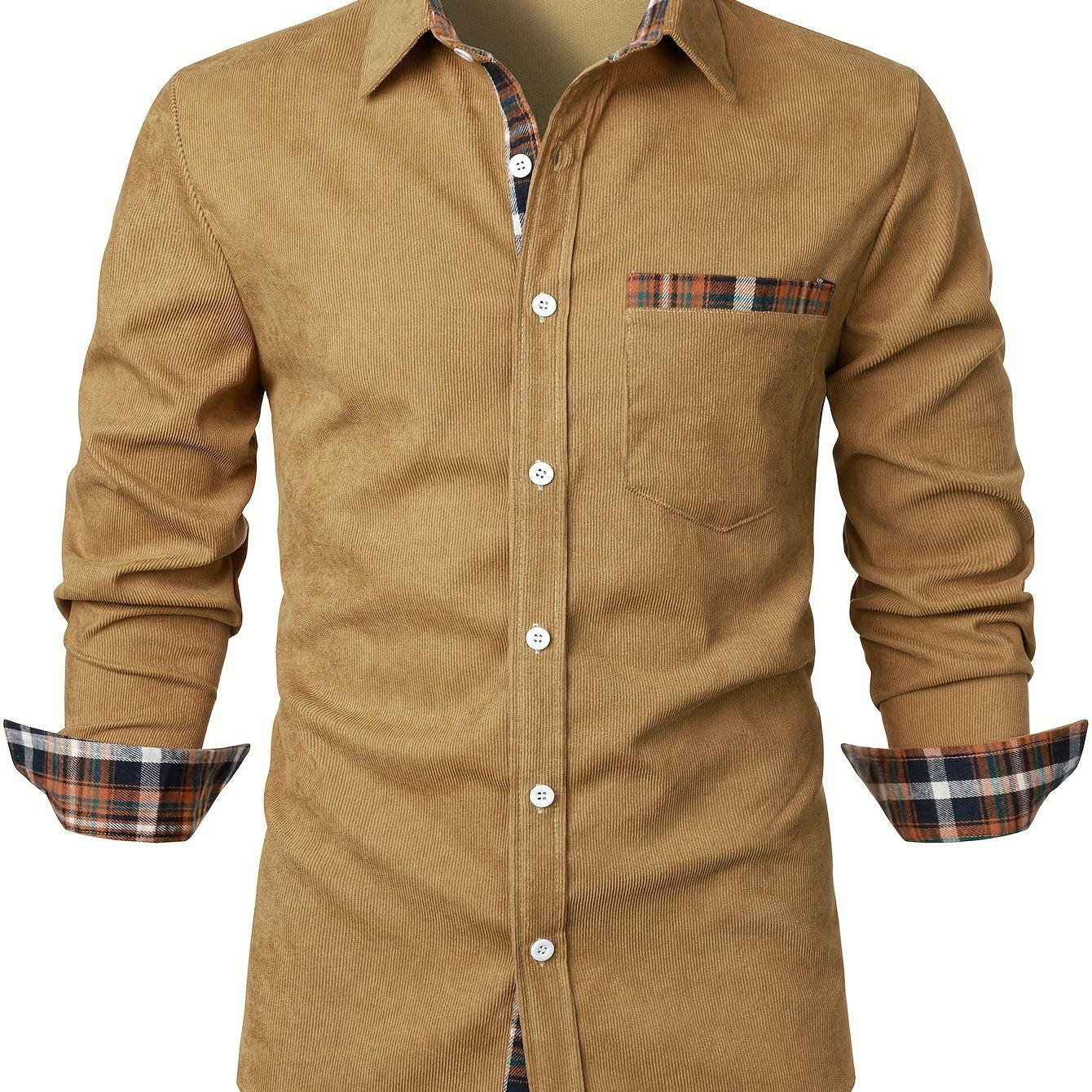 MONACO | CHEMISE À COL CARRÉ POUR HOMMES