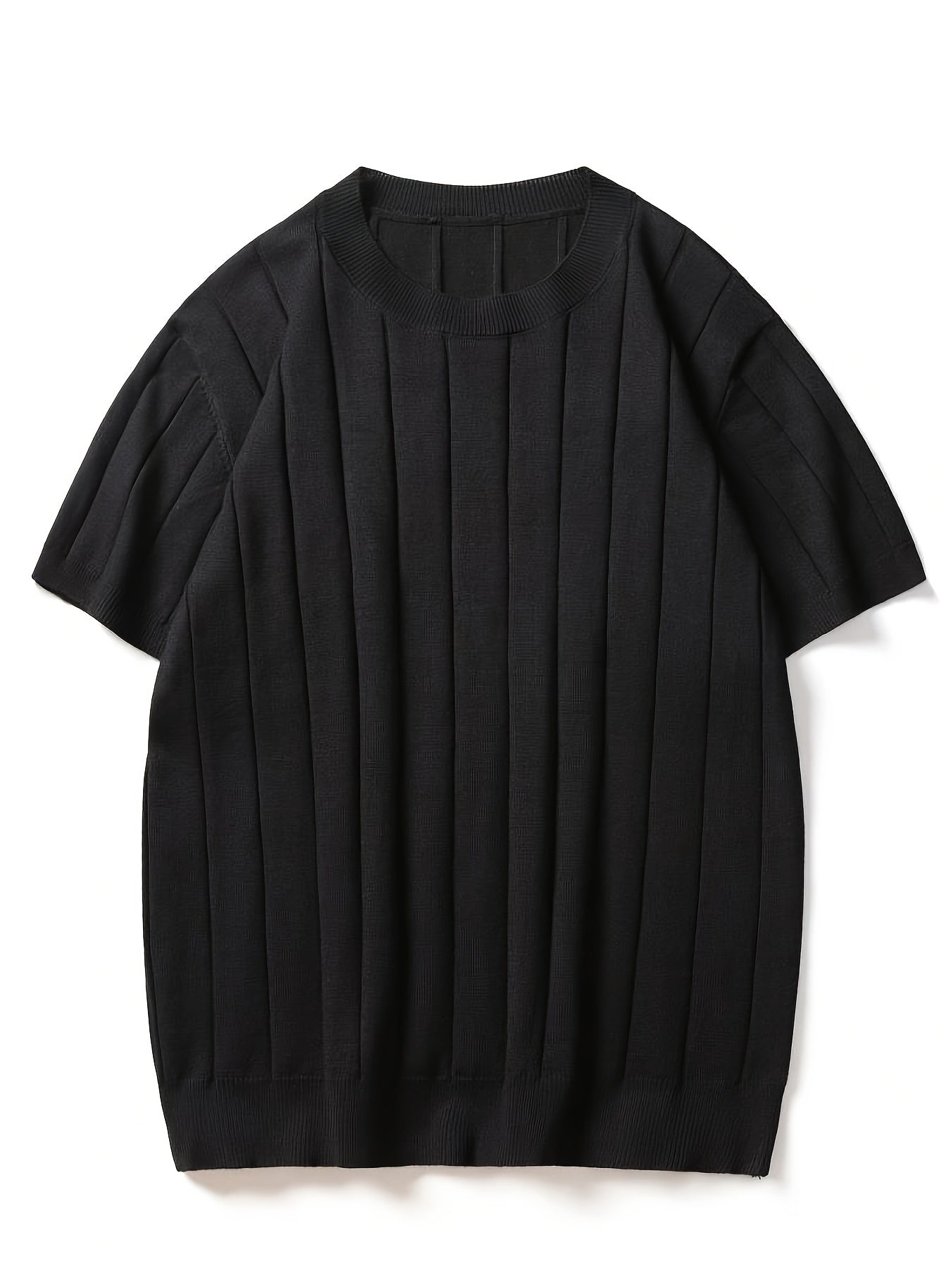 LAURENT MONACO | T-SHIRT EN MAILLE À RAYURES POUR HOMMES