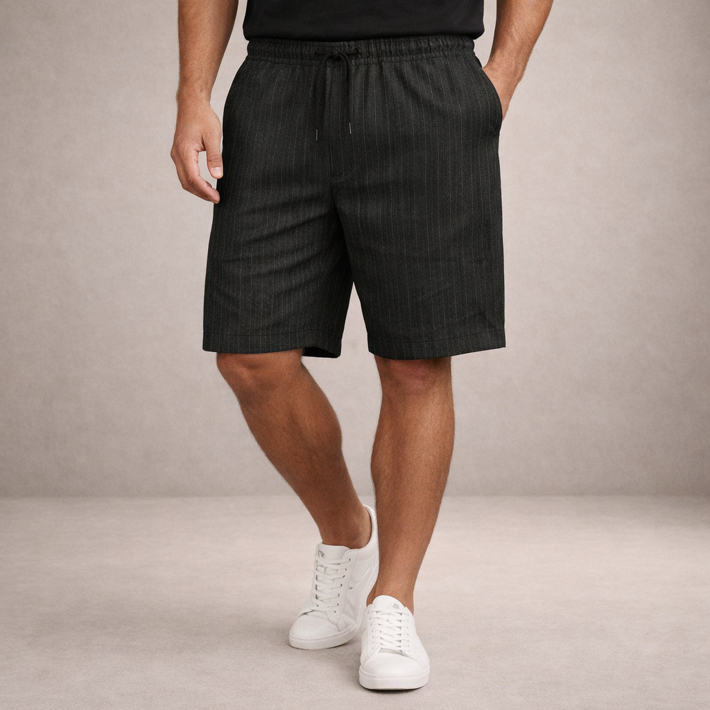 LAURENT MONACO | SHORTS D'ÉTÉ EN LIN POUR HOMMES
