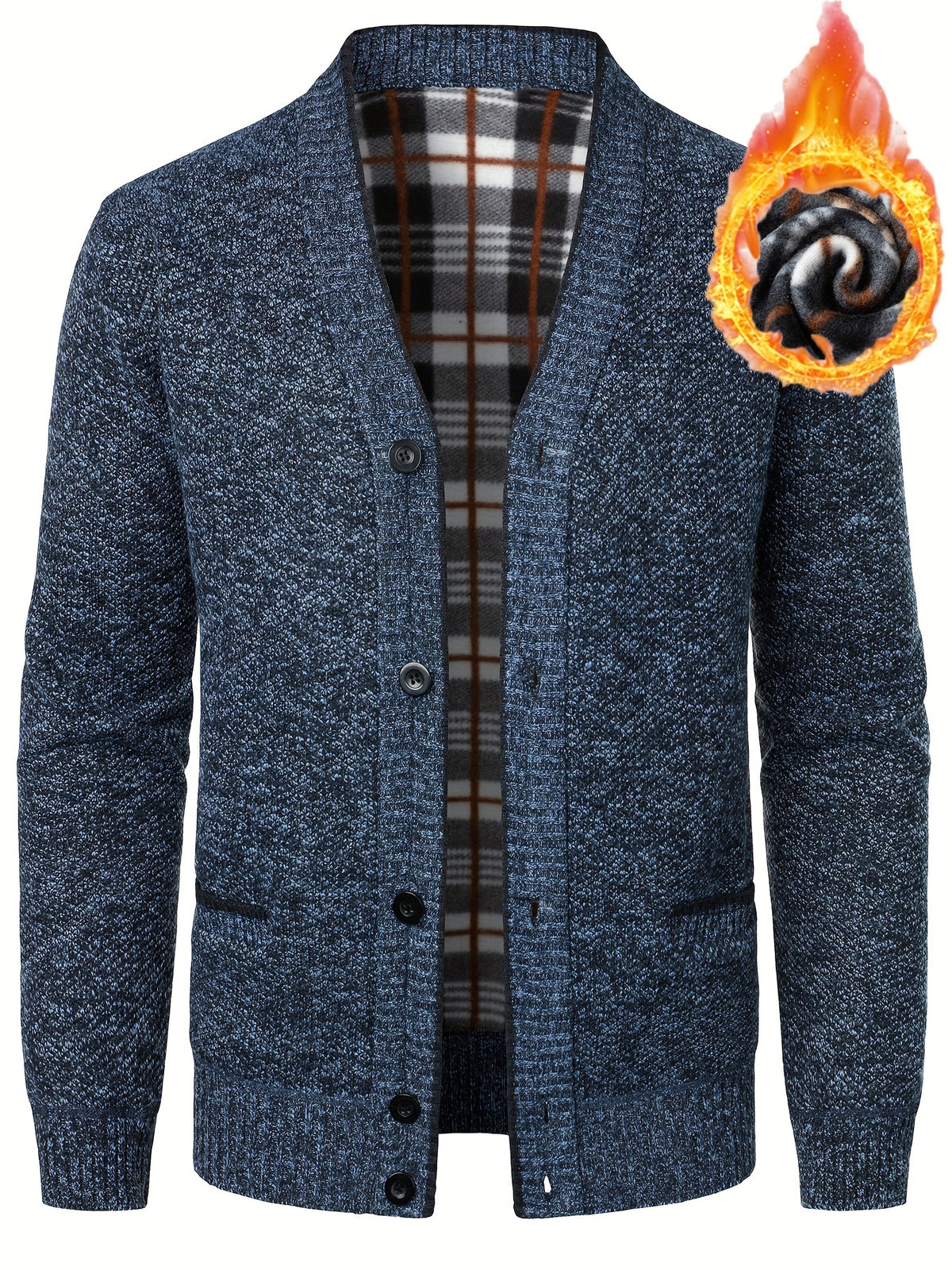 LAURENT MONACO | CARDIGAN À FERMETURE ÉCLAIR POUR HOMMES