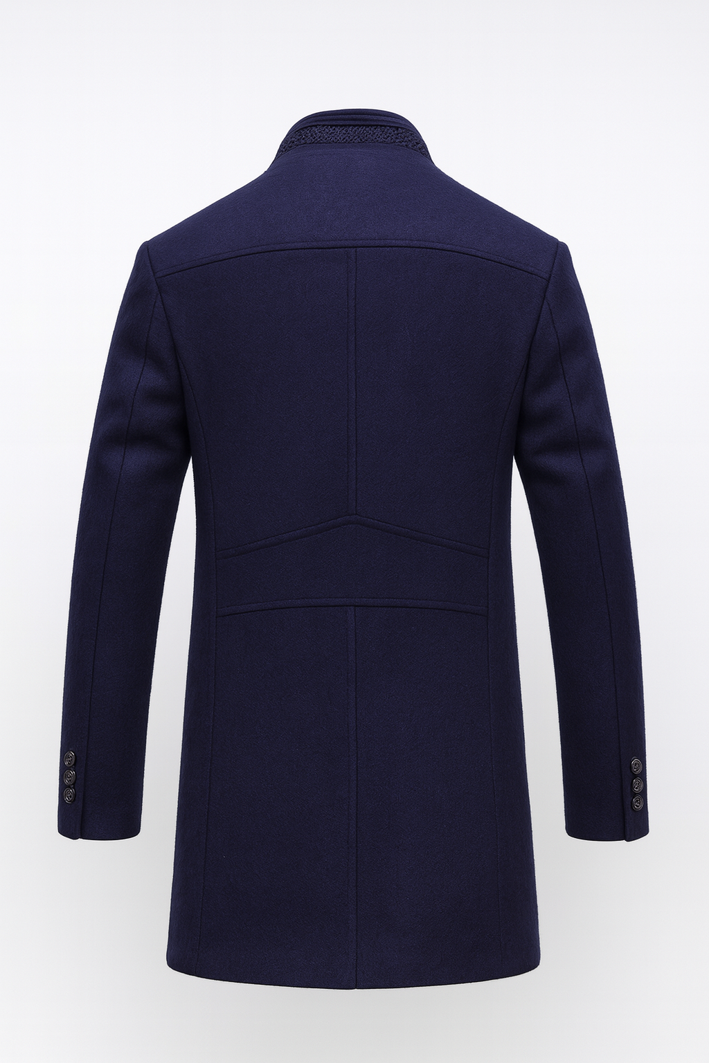 LAURENT MONACO  MANTEAU EN LAINE POUR HOMMES
