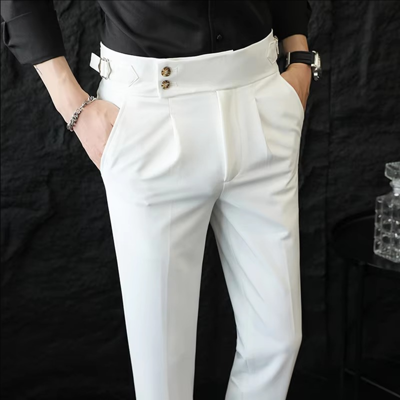 LAURENT MONACO | PANTALONS À TAILLE HAUTE POUR HOMMES