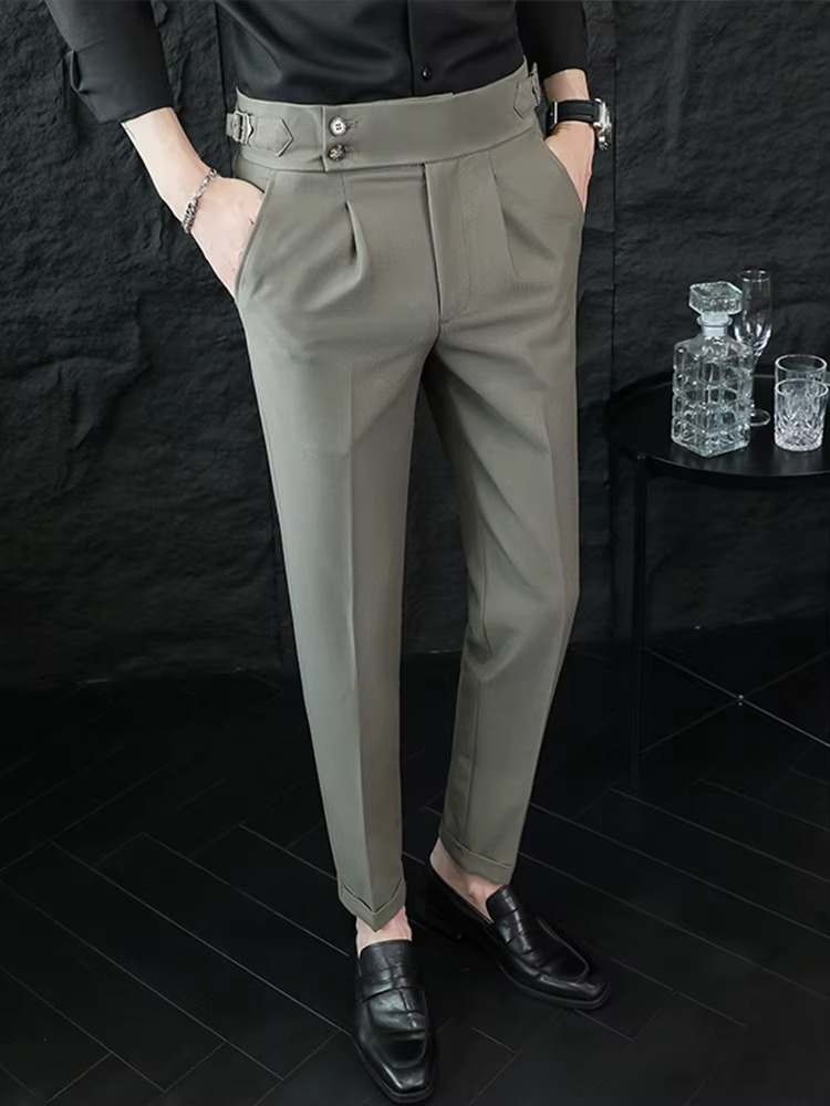 LAURENT MONACO | PANTALONS À TAILLE HAUTE POUR HOMMES