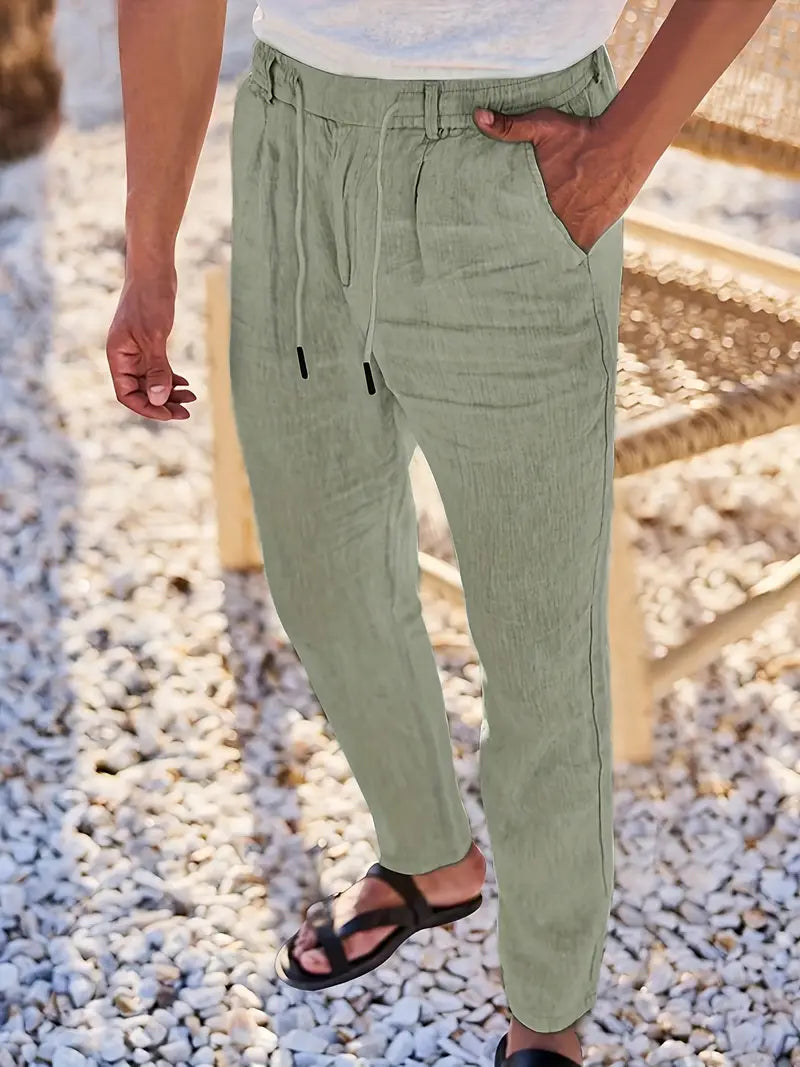 LAURENT MONACO | PANTALON MINIMALISTE DE TOUS LES JOURS POUR HOMME