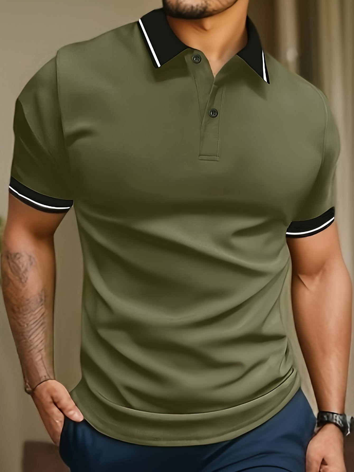 LAURENT MONACO | CHEMISE D'ÉTÉ MODERNE POUR HOMMES