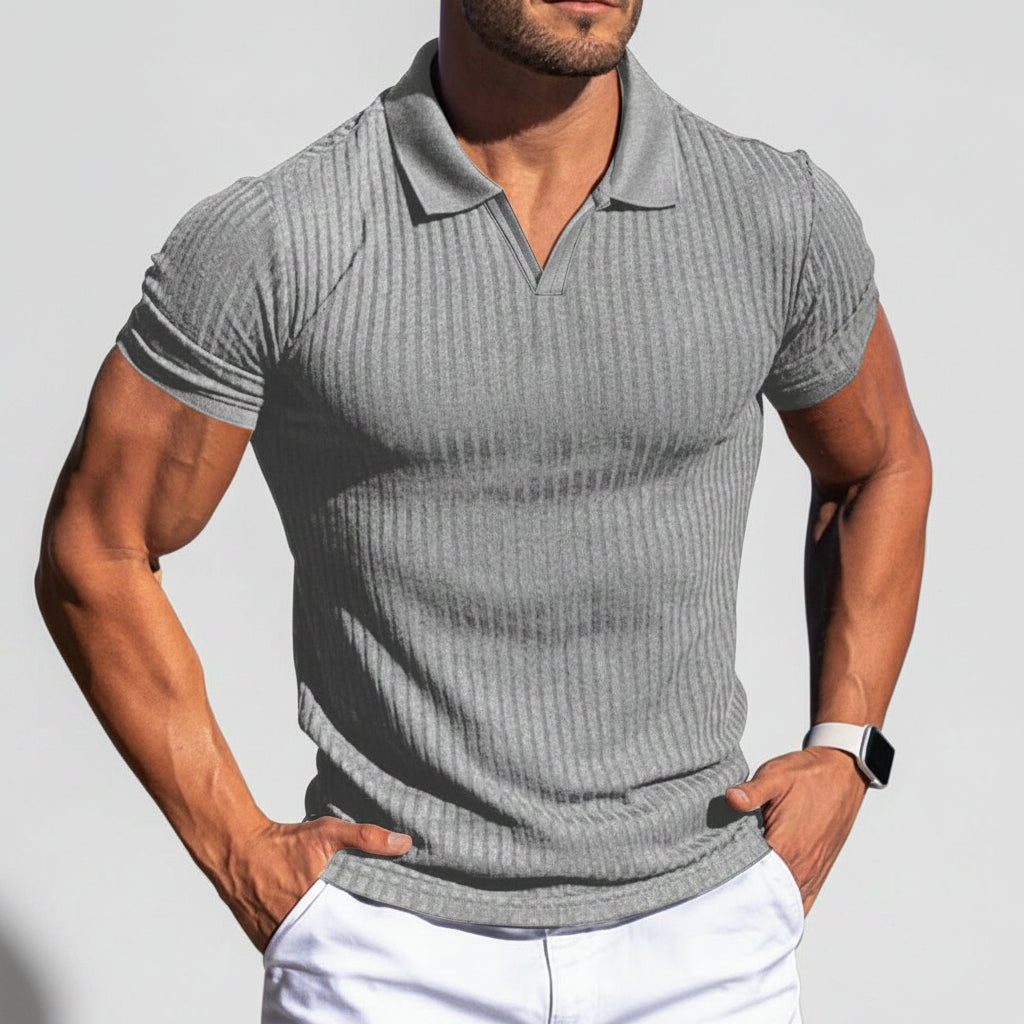 LAURENT MONACO | POLO STRUCTURÉ POUR HOMMES