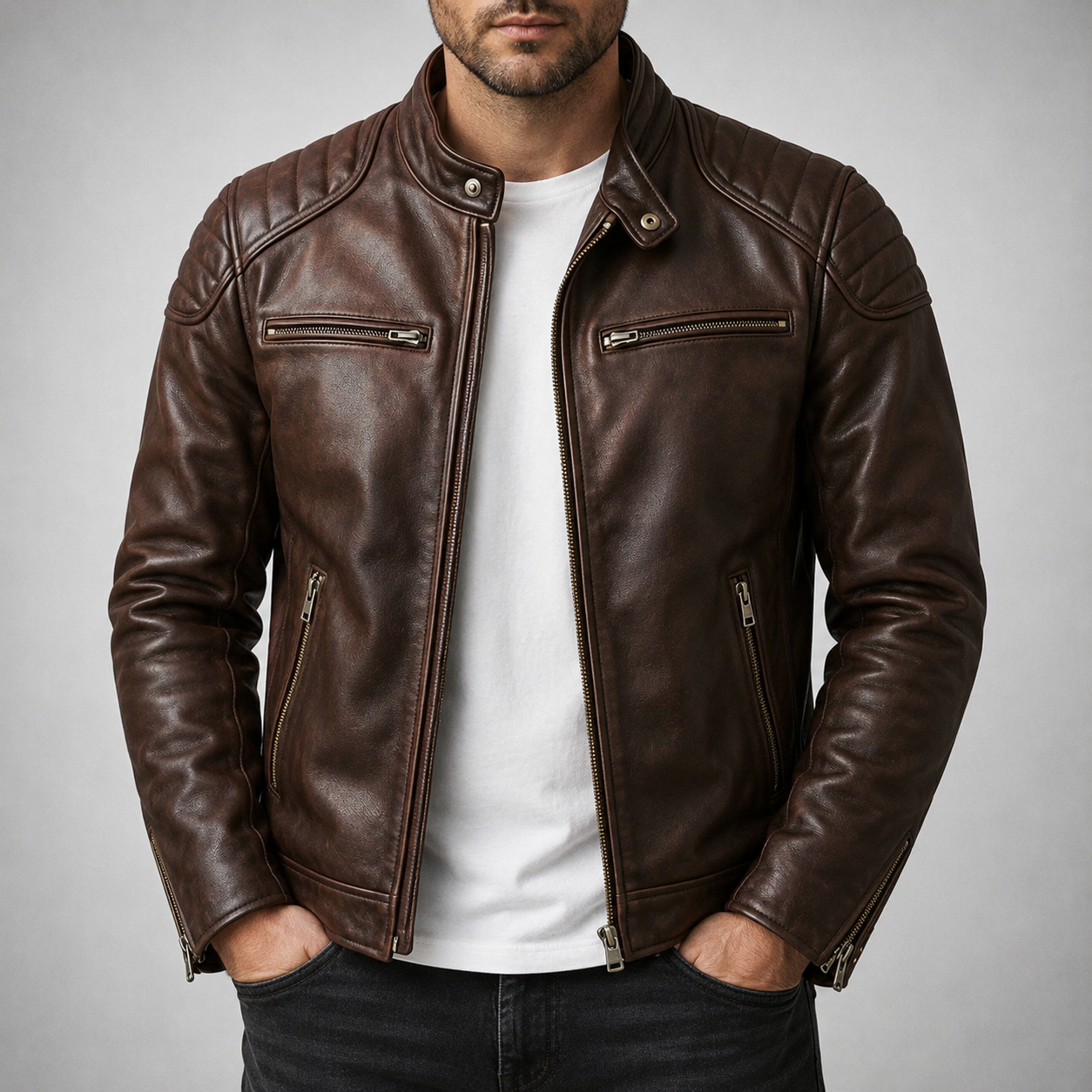 LAURENT MONACO | VESTE DE MOTO POUR HOMMES