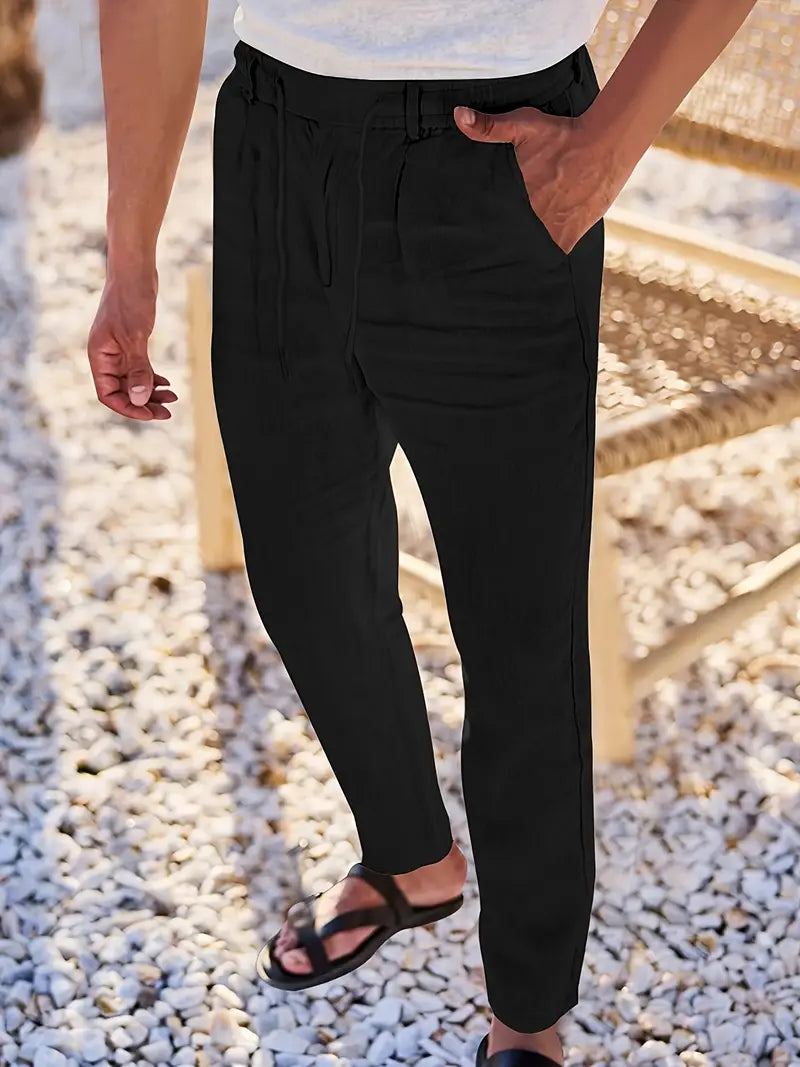 LAURENT MONACO | PANTALON MINIMALISTE DE TOUS LES JOURS POUR HOMME