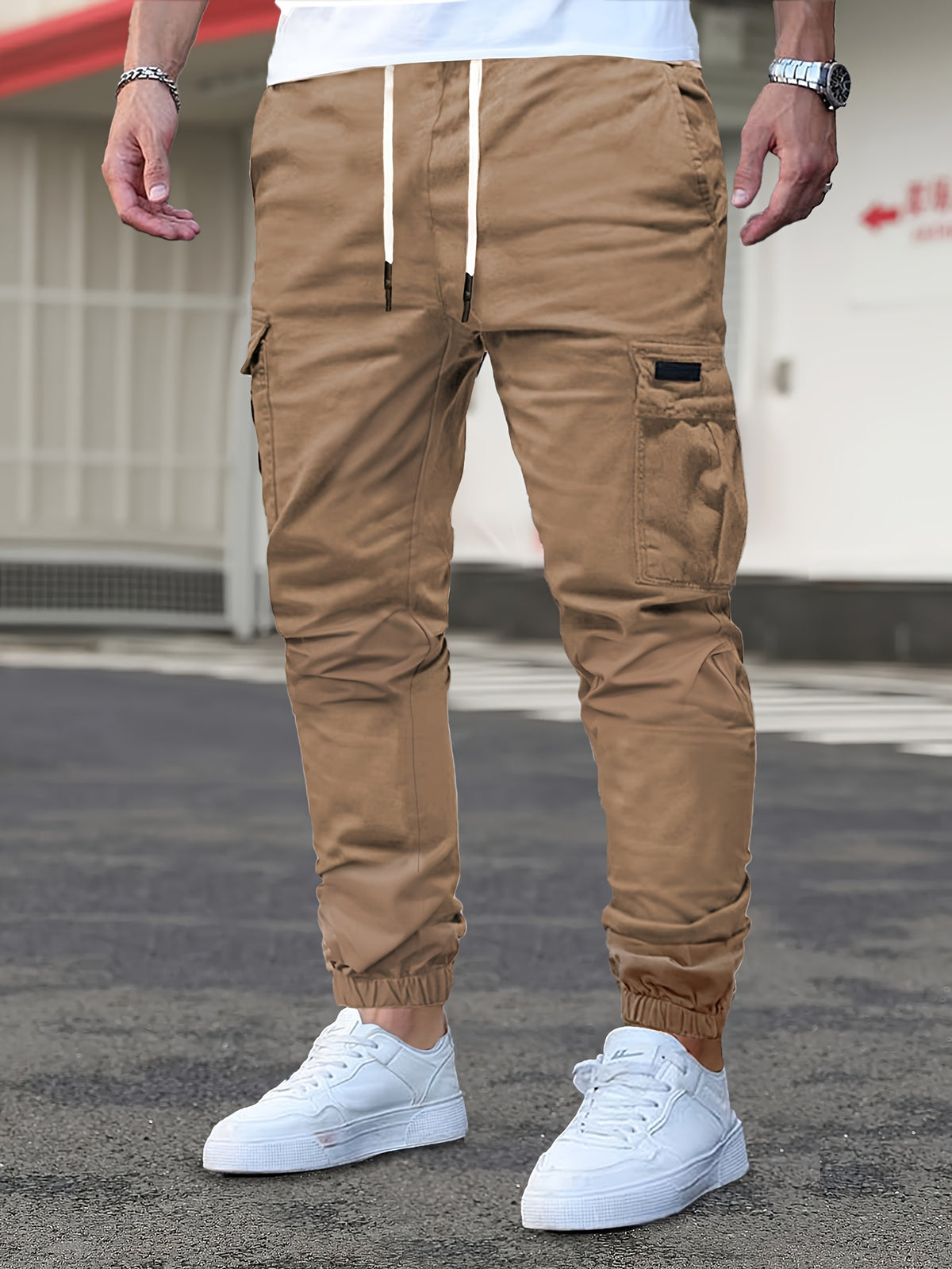 LAURENT MONACO | PANTALON CARGO POUR HOMMES