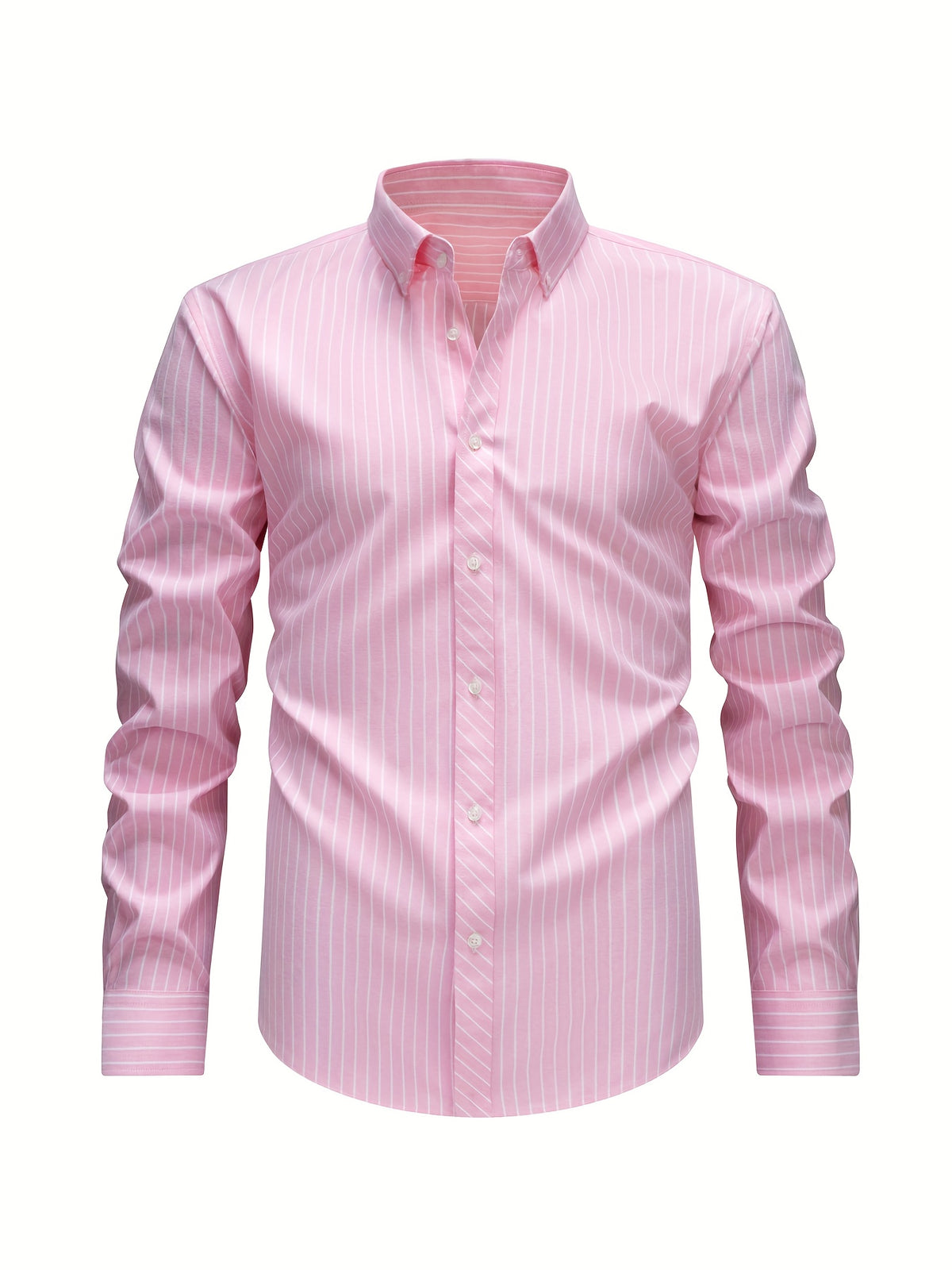 LAURENT MONACO | CHEMISE À RAYURES ET BOUTONS POUR HOMMES