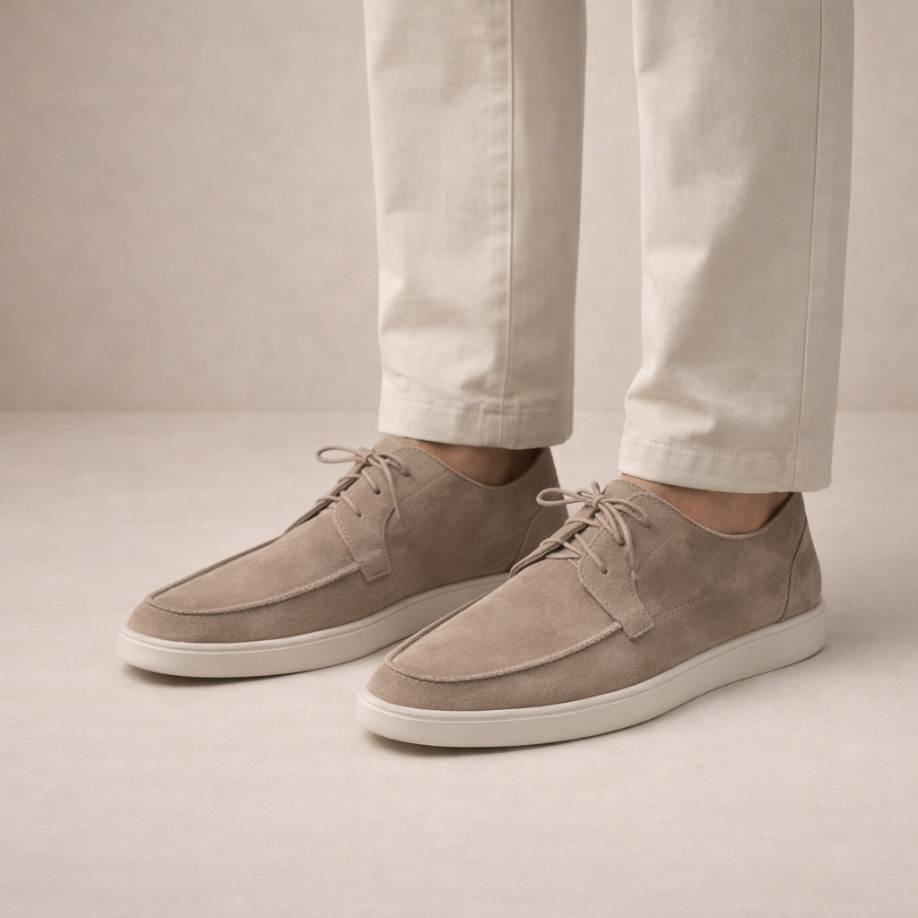 LAURENT MONACO | MOCASSINS À LACETS CLASSIQUES POUR HOMMES