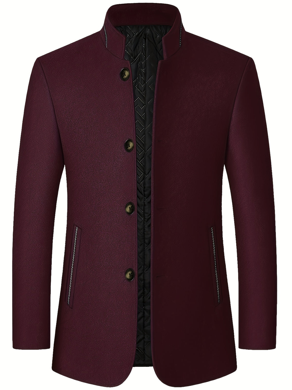 LAURENT MONACO | VESTE À COL MONTANT POUR HOMMES