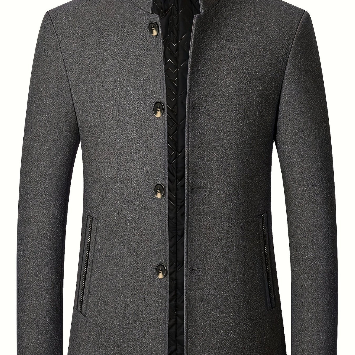 LAURENT MONACO | VESTE À COL MONTANT POUR HOMMES