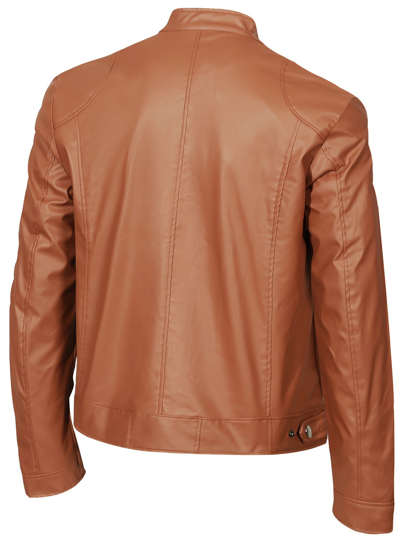 LAURENT MONACO | VESTE MOTARD À FERMETURE ÉCLAIR POUR HOMMES
