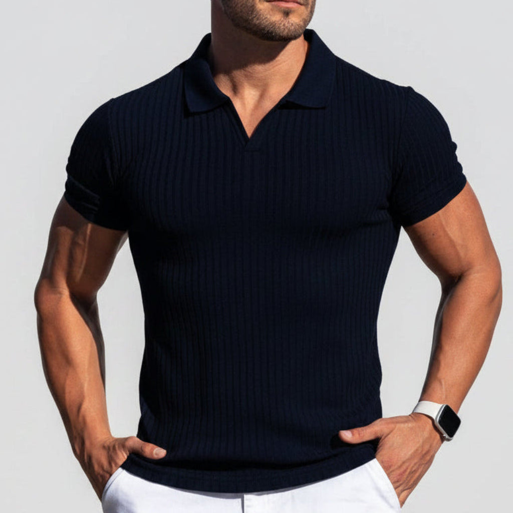 LAURENT MONACO | POLO STRUCTURÉ POUR HOMMES